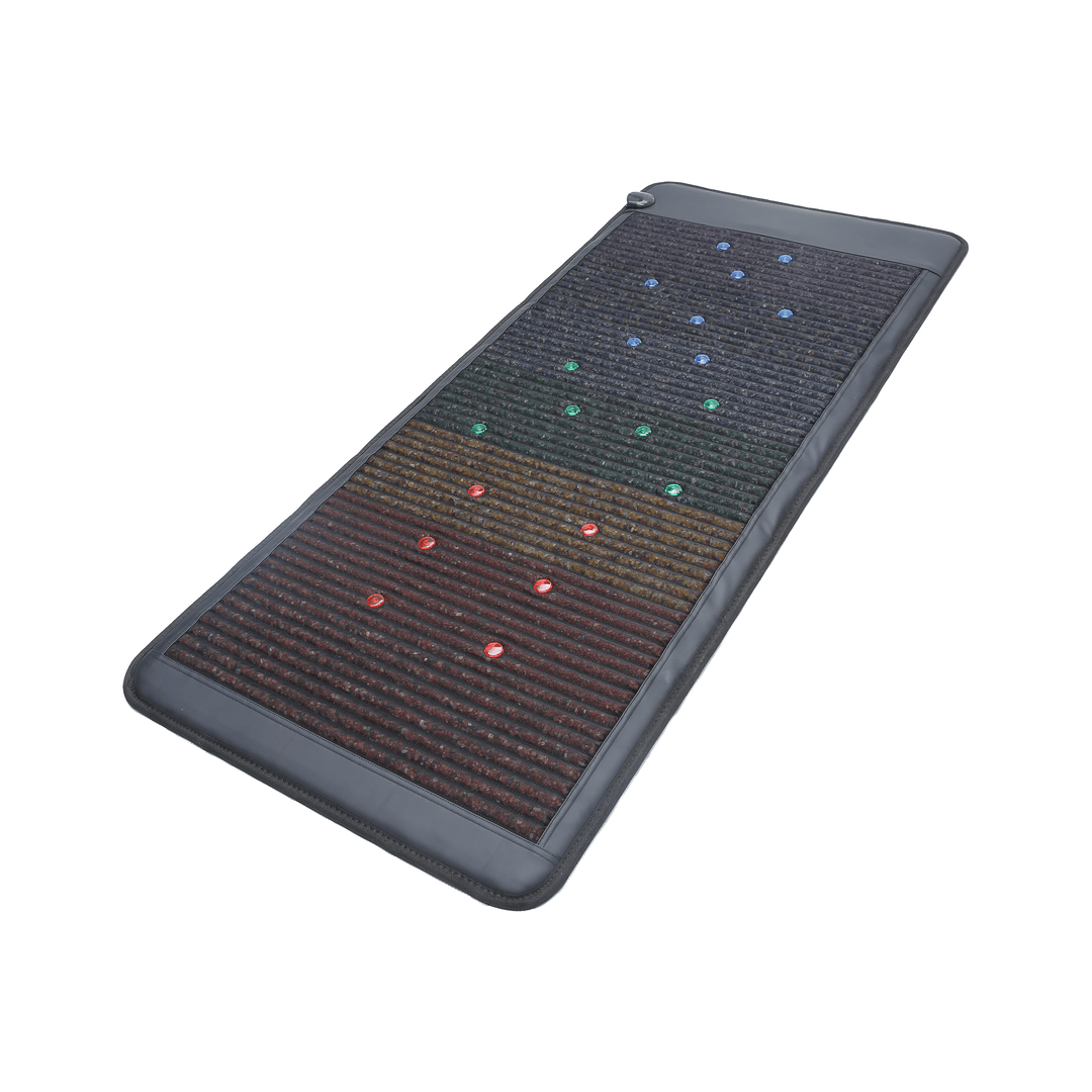 7HW Lumen Spectrum — Full Body PEMF Mat with Tri-Color Photon Therapy & Natural Crystals