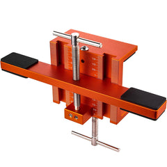 Heavy Duty Aluminum Cabinet Door Mounting Jig with Support Arm & Clamp for Precision