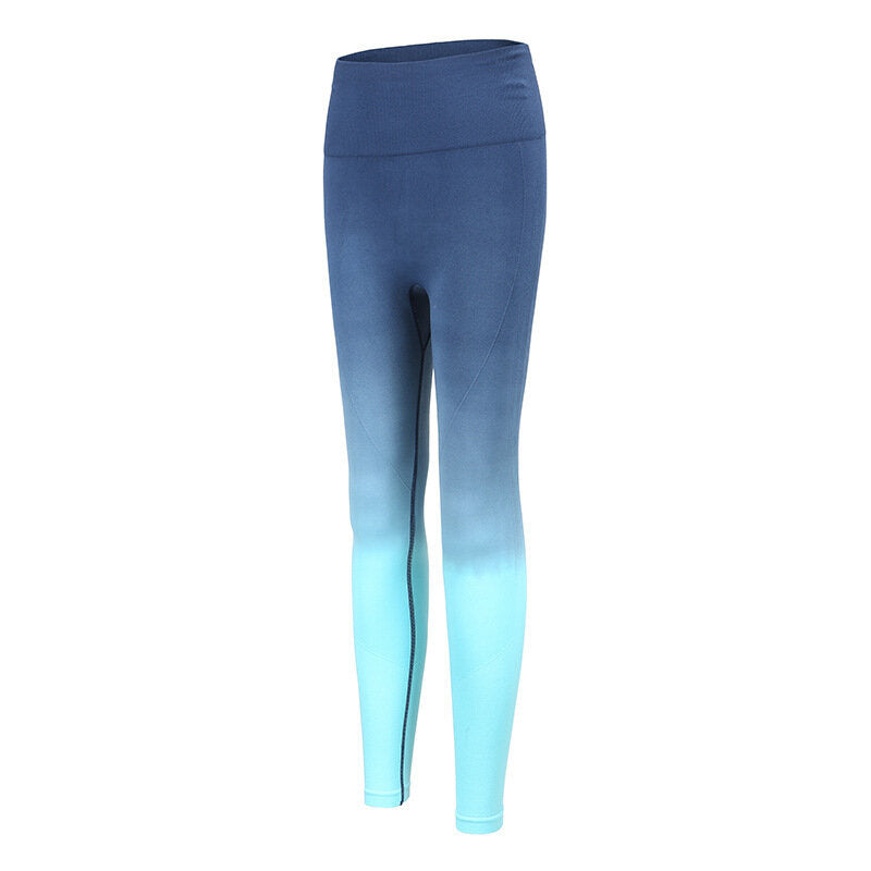 Schnelltrocknende Yogahose mit hoher Taille für Damen – Hüftlift-Leggings für Fitness, Laufen und Sporttraining