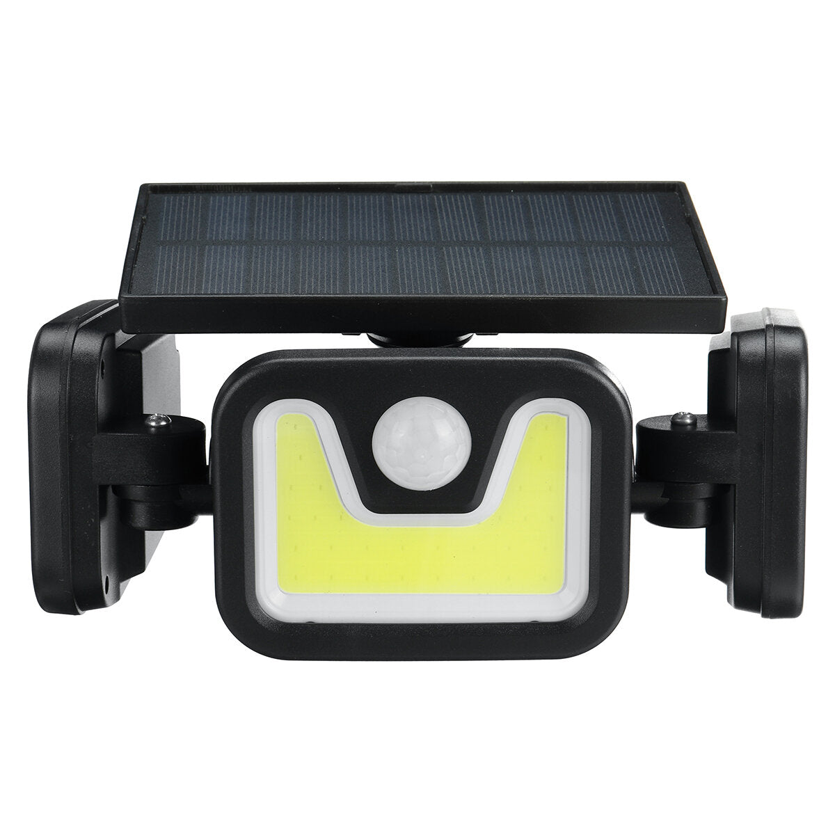 100COB LED Solar Light with 3 Rotatable Heads, Motion Sensor, IP65 Waterproof, Super Bright for Garden