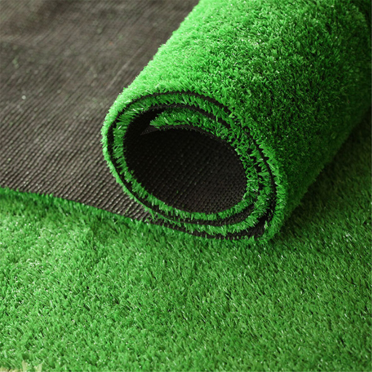 10mm Artificial Grass Mat - Synthetic Green Lawn for Indoor & Outdoor Garden Yard