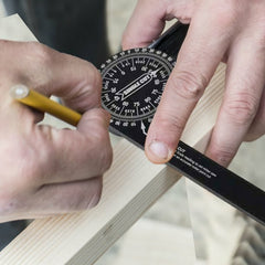 Aluminum Miter Saw Protractor with Digital Angle Finder for Woodworking