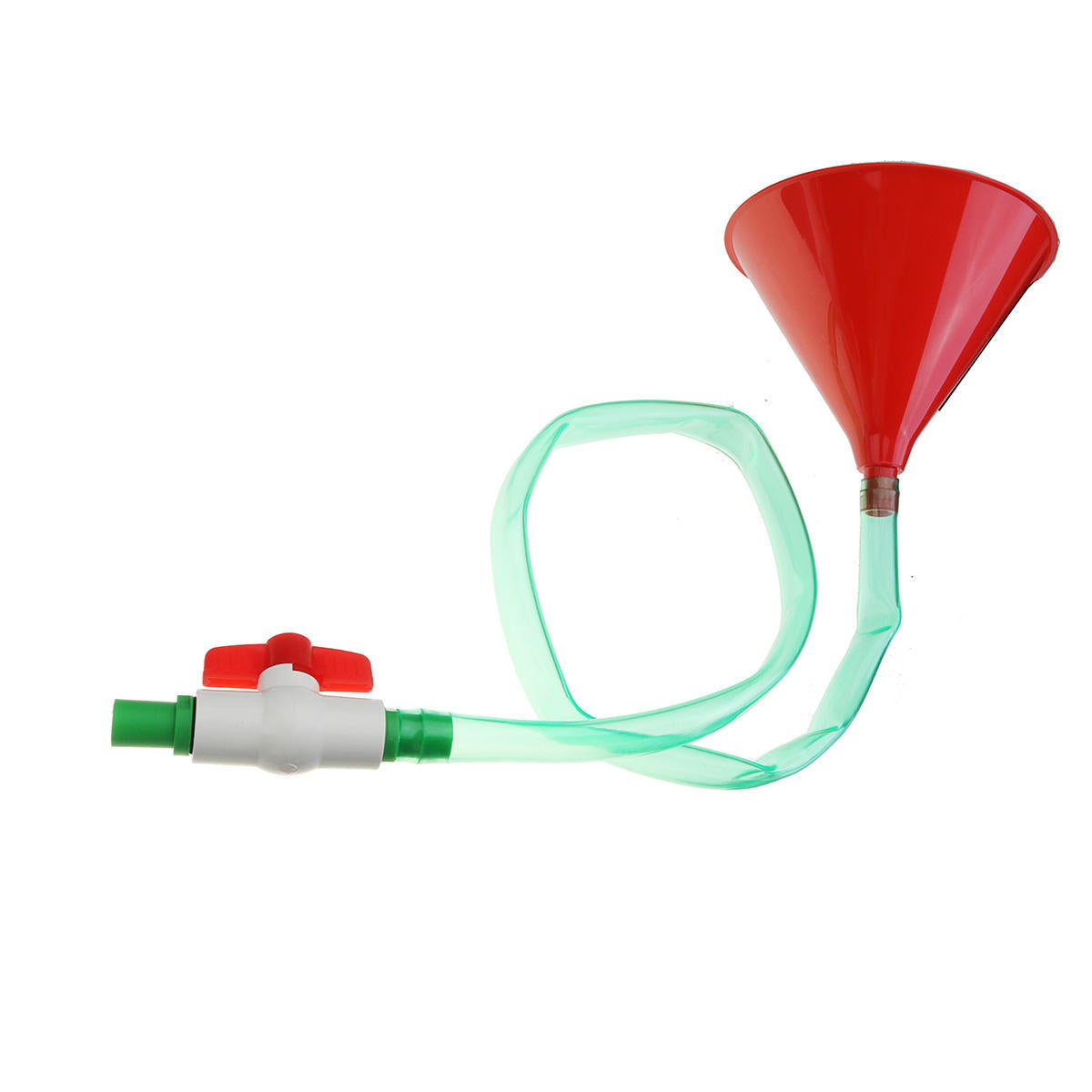 1M Beer Bong Funnel with Valve - 3.2Ft Tube for Party Games and Bar Drinking