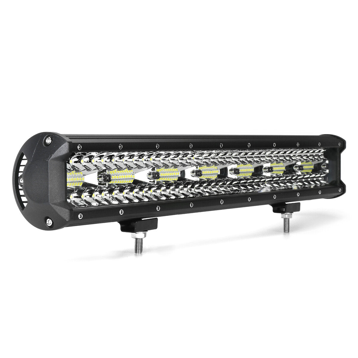 20" LED Light Bar Combo Driving Work Lamp with Number Plate Frame