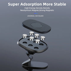 Magnetic Car Holder for iPhone 14/13/12 Pro Max with Wireless Charging Support