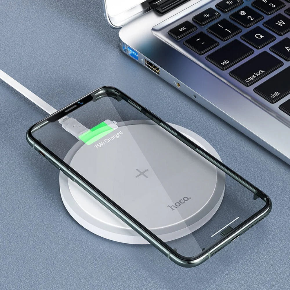 15W Fast Wireless Charger for iPhone 14 Pro Max, Samsung, Xiaomi, and TWS Headsets