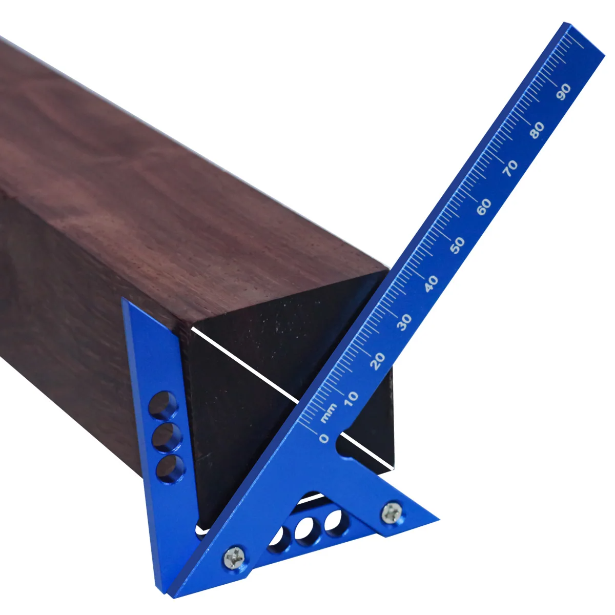 Aluminum Center Finder Scriber: Draw Straight, 45°, and Vertical Lines