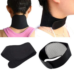 Infrared Tourmaline Neck Support Massager - Self-Heating Belt for Health Care and Pain Relief