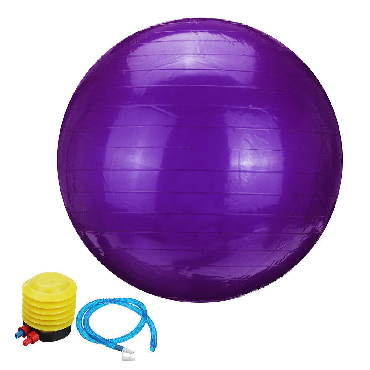 55CM Thickened PVC Yoga Ball - Explosion-Proof, Weight Loss, Home Gym Fitness Equipment