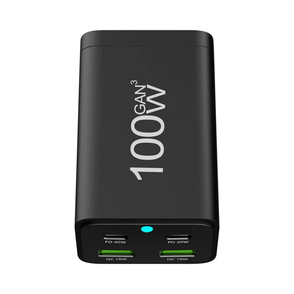 100W GaN 4-Port USB PD Charger, Fast Charging for iPhone, Huawei, Xiaomi, MacBook