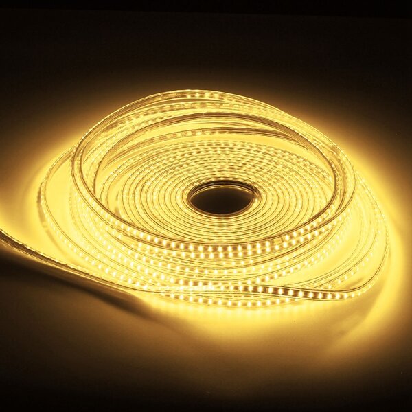 15M Waterproof SMD3014 LED Rope Light - Indoor/Outdoor Party, Home, Christmas Decoration, 220V