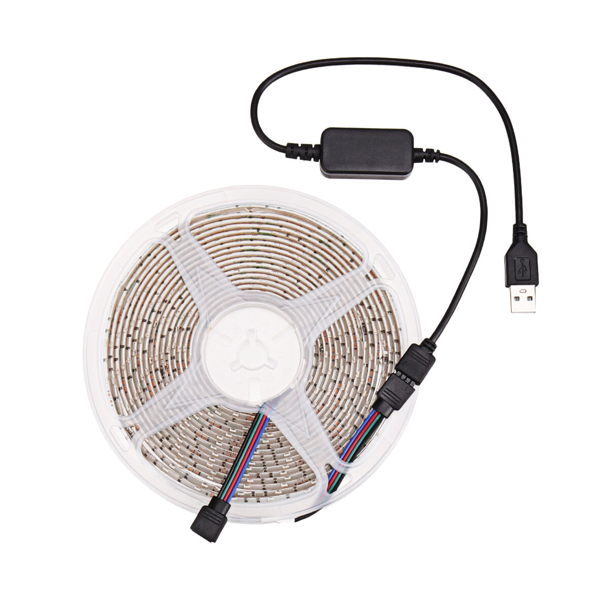 1-5M RGB LED Strip Lights, APP Control, IP65 Waterproof, TV Backlight, USB Powered