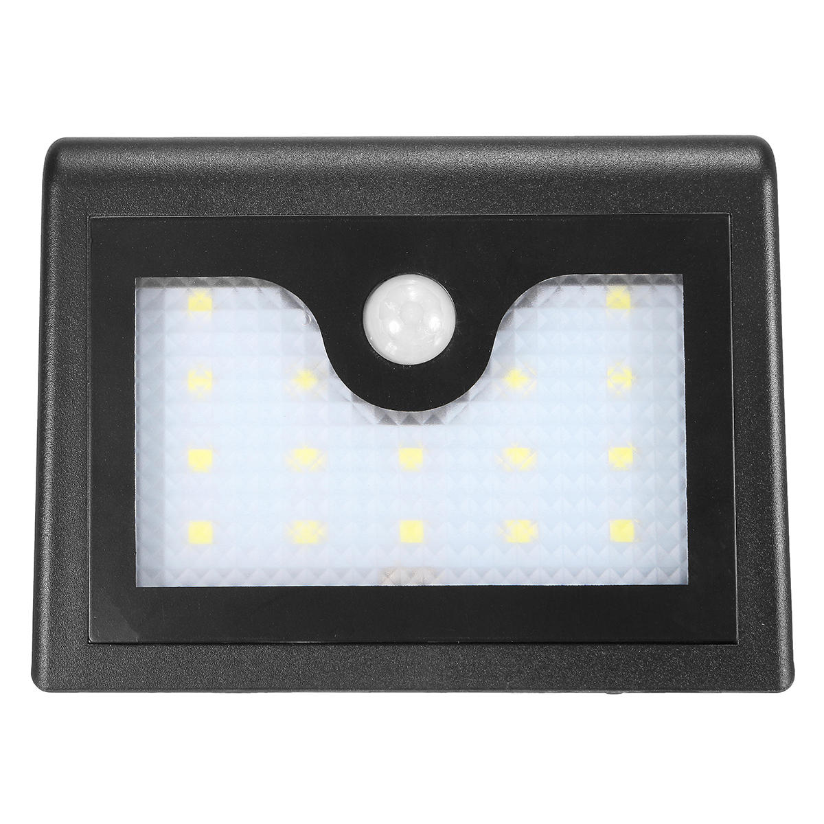 16 LED Solar Power Motion Sensor Wall Light - Waterproof Outdoor Garden Lamp