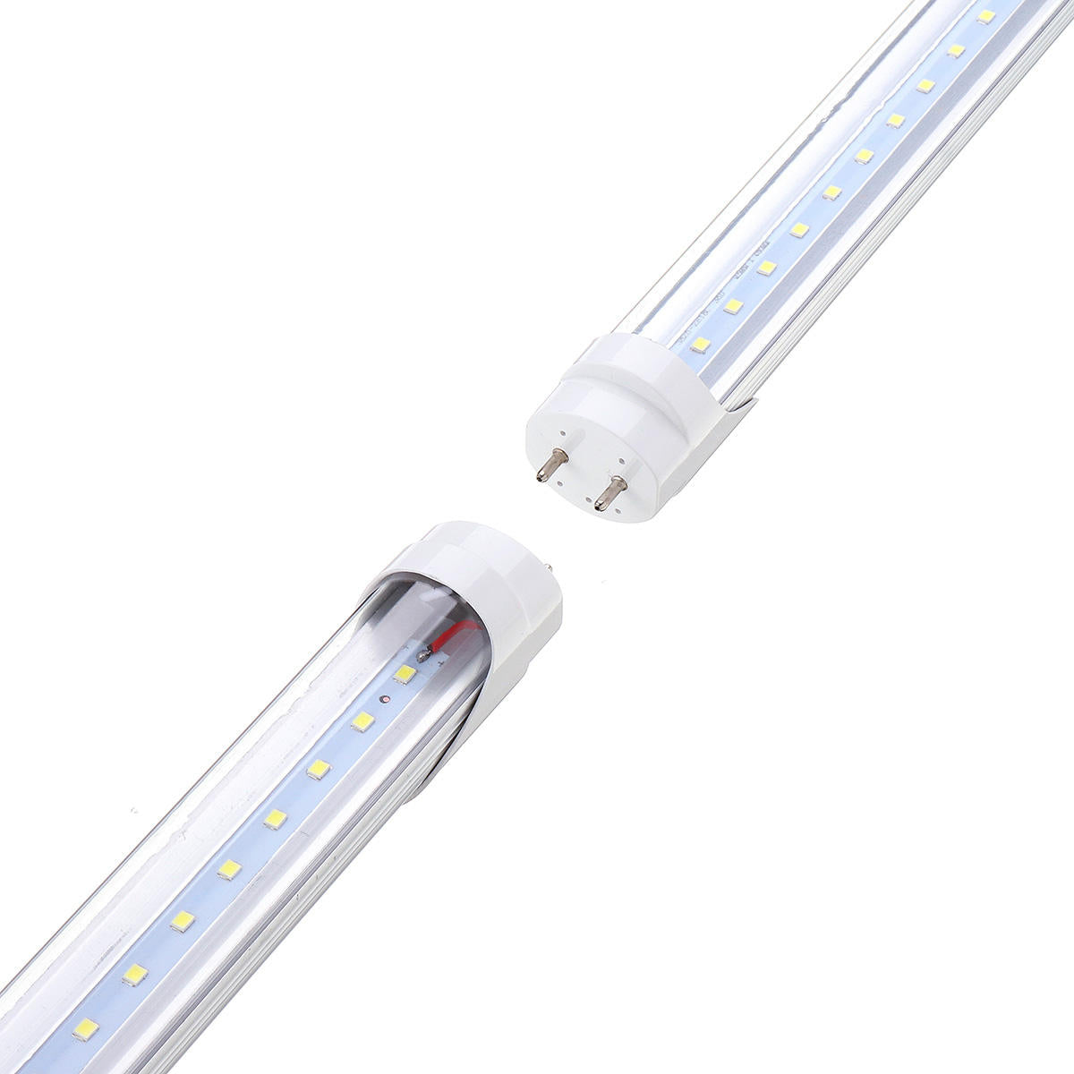 10 Stück 50 cm T8 G13 8 W LED-Röhrenlicht, 36 SMD2835-Birnen für die Inneneinrichtung, AC85-265V-Ersatz für Leuchtstoffröhren