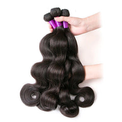 8-30 Inch Natural Color Human Hair Extensions - Long Curly Wave Hair Options