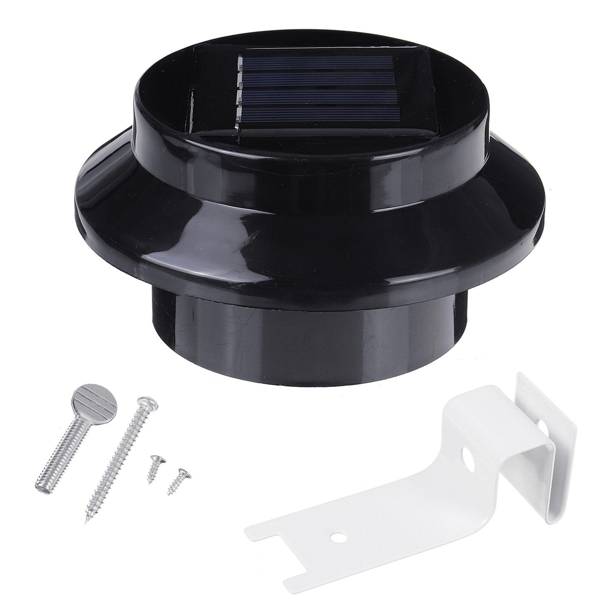 Solar Powered LED Fence Light - Waterproof Outdoor Wall Lamp for Garden, Corridor, Street