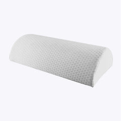 D Shape Memory Foam Comfort Roll Pillow - Neck, Knee, Leg Spacer & Back Lumbar Support