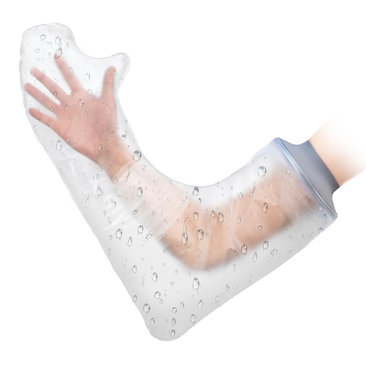 Kids Waterproof Arm Cast Cover for Shower - Soft, Comfortable, Watertight Seal, Ages 8+