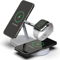 Fast Wireless Charger Pad for iPhone, Huawei, Redmi, AirPods, and Apple Watch