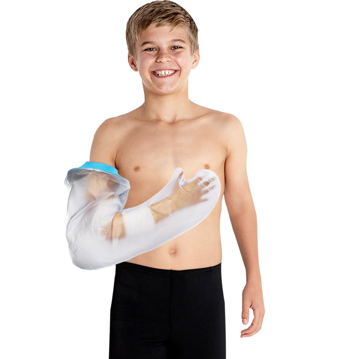 Waterproof Kids Cast Covers for Shower - Soft, Comfortable, Reusable & Durable Protection