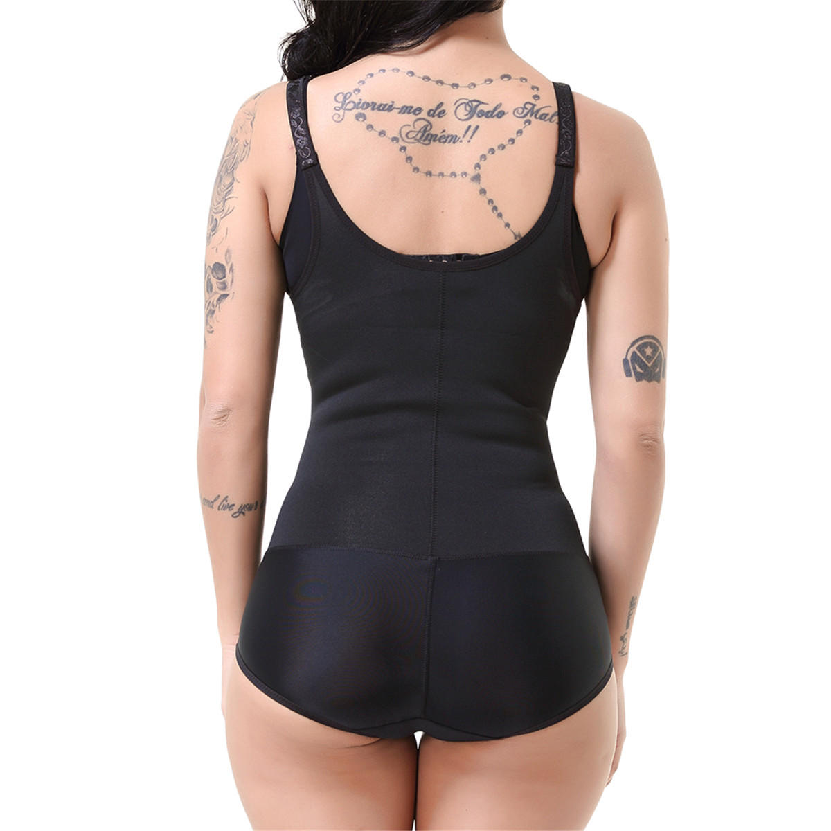 Schwitz-Saunaanzug-Weste für Damen – Thermo-Neopren-Body-Shaper, schlankmachender Taillengürtel, kurzärmliger Trainingsanzug