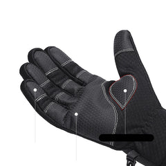 Winter Warm Windproof Anti-Slip Thermal Touch Screen Gloves for Men & Women - Ideal for Riding, Skiing, Sports