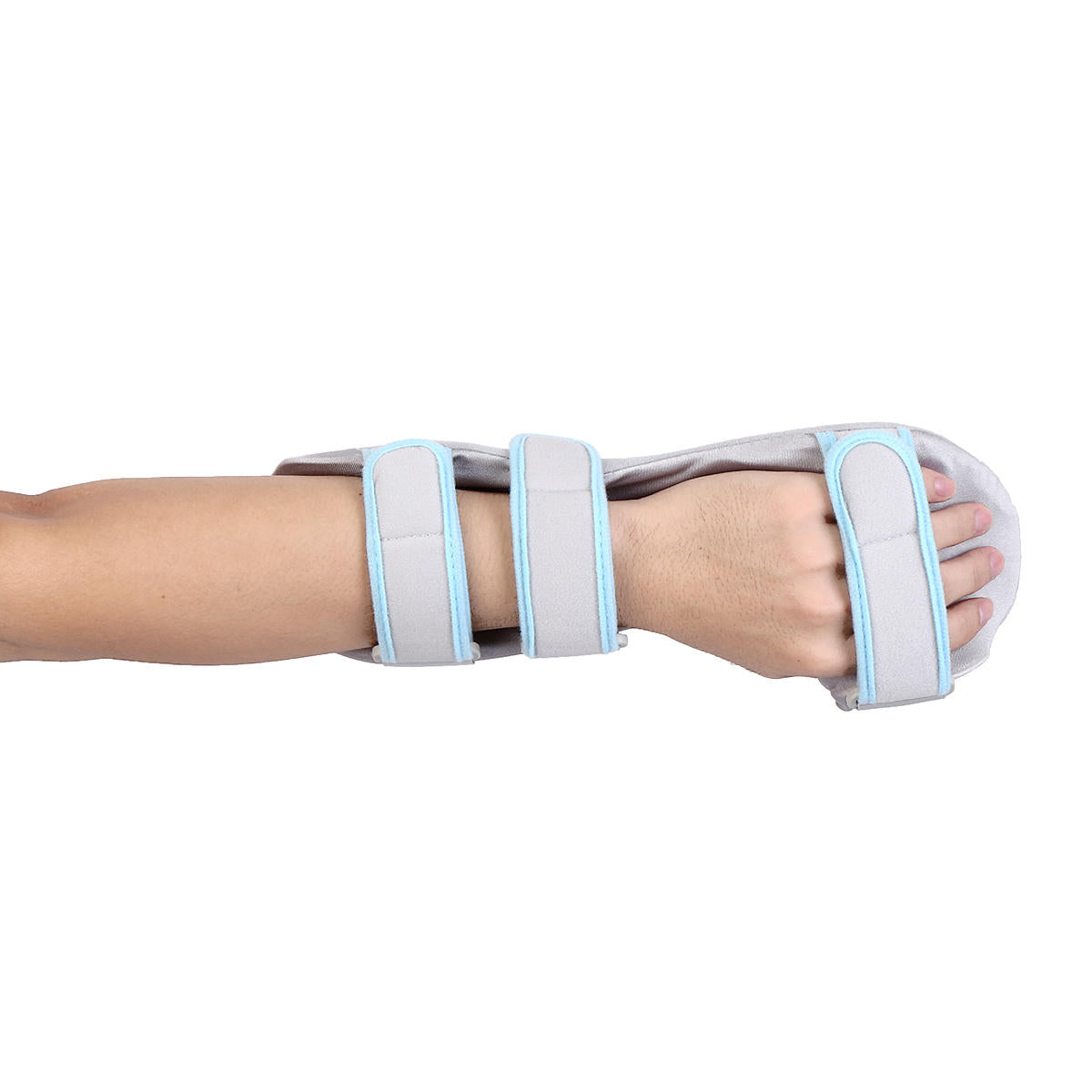 Carpal Tunnel Wrist Brace Support - Forearm Splint for Sprain with Strap and Bar