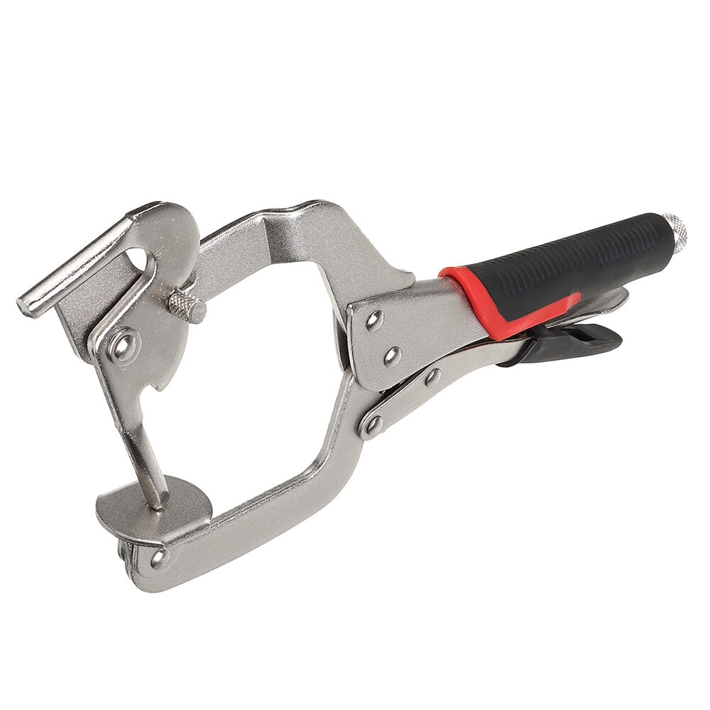 12" Dual-Purpose C-Clamp & Oblique Hole Clamp - Chrome Vanadium Steel for Woodworking & Metalworking