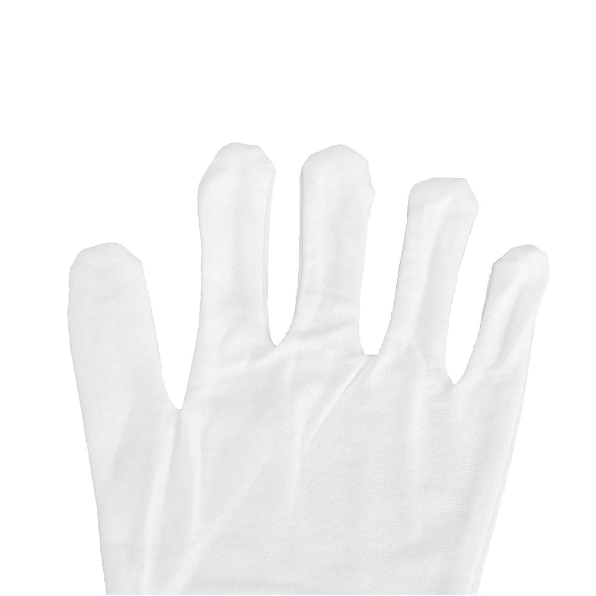 12 Pairs Non-Slip Cooling Work Gloves for Workshop Labor - White