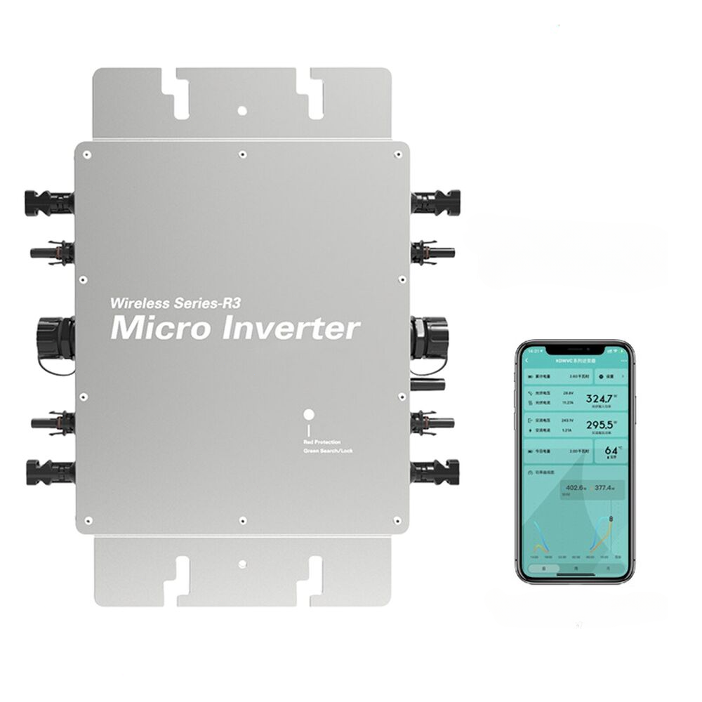 1600W MPPT Grid Tie Micro Wechselrichter 230V reine Sinuswelle mit 2,4G Wireless