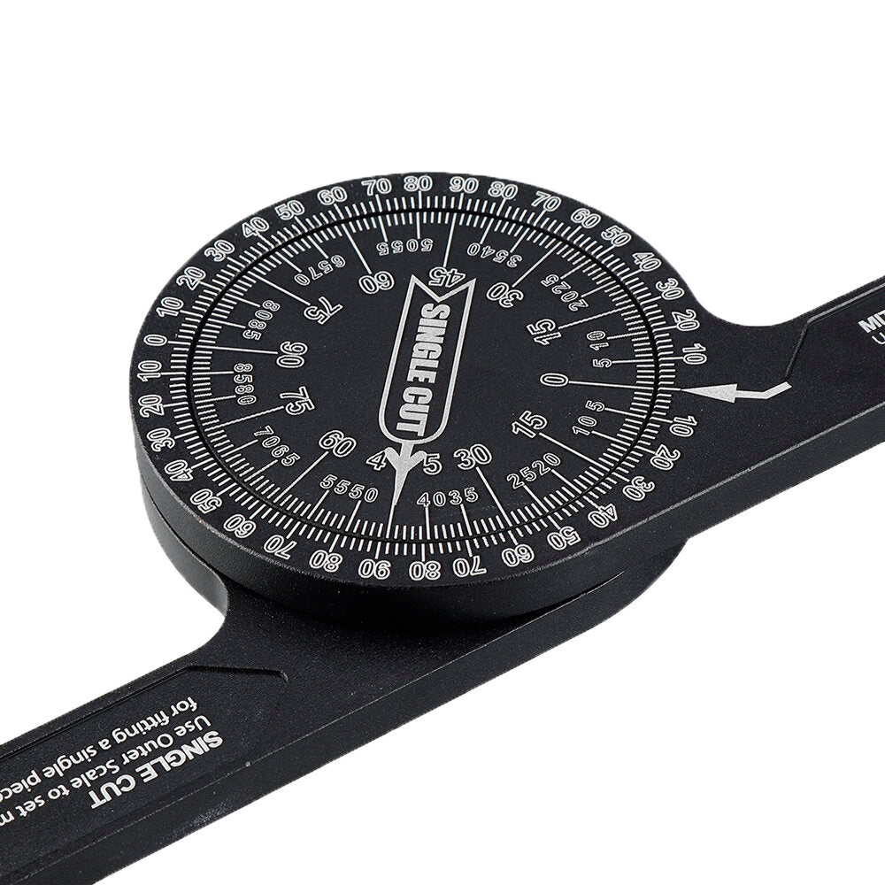 Best Aluminum Protractor for Woodworking & Miter Saw Angle Finder