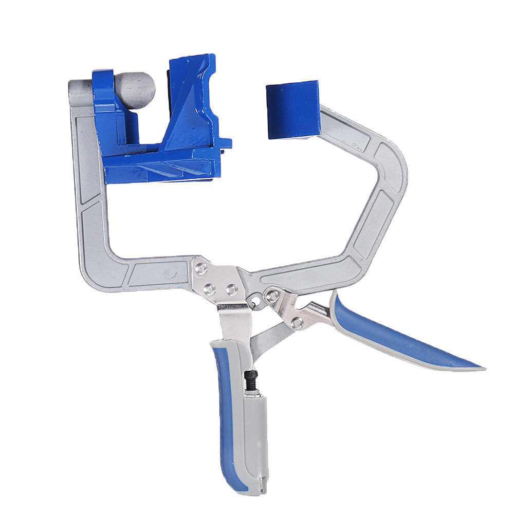 90-Degree Quick-Adjust Corner Clamp for Woodworking - Right Angle Face Frame Tool