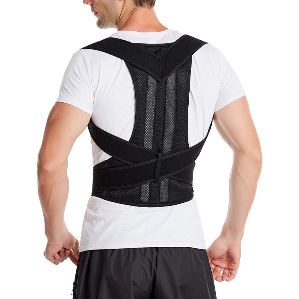 Adjustable Humpback Posture Corrector - Back Belt Support for Pain Relief and Shoulder Alignment