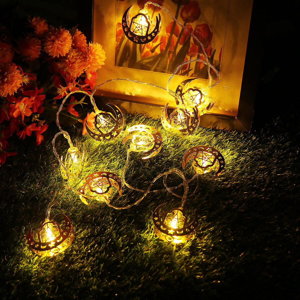 1.65M 3M LED Fairy String Lights, Battery Powered, Ramadan Lamp, Party & Home Decor