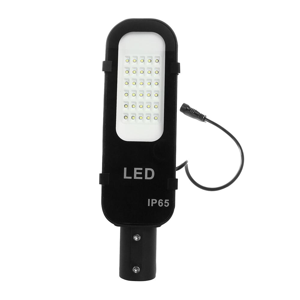 15W Solar LED Street Lamp with Light Sensor, Waterproof for Outdoor Garden Pathway