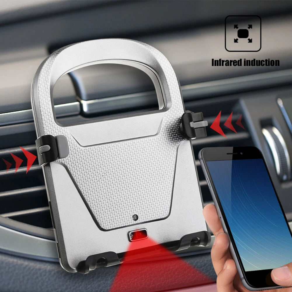 Smart Auto USB IR Motion Car Air Vent Holder & Charger for Smartphones