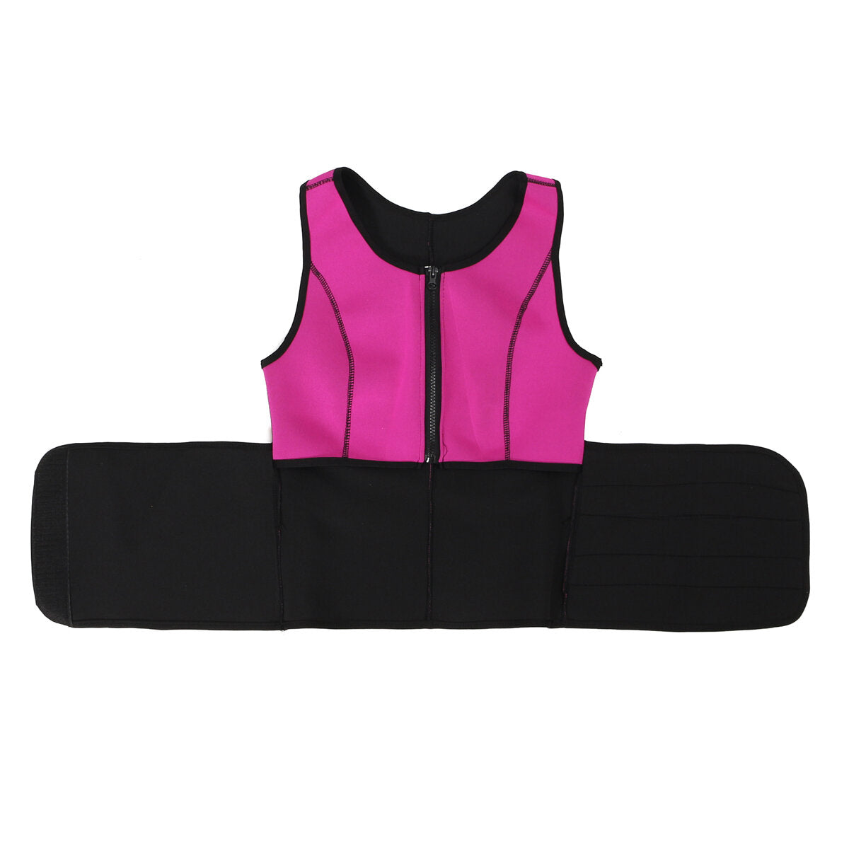 Women's Adjustable Sauna Slimming Sweat Belt Vest - Waist Shaper Tank Top for Fitness & Yoga