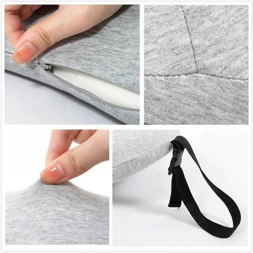 Memory Foam Pillow for Lower Back Pain Relief & Comfortable Sleep