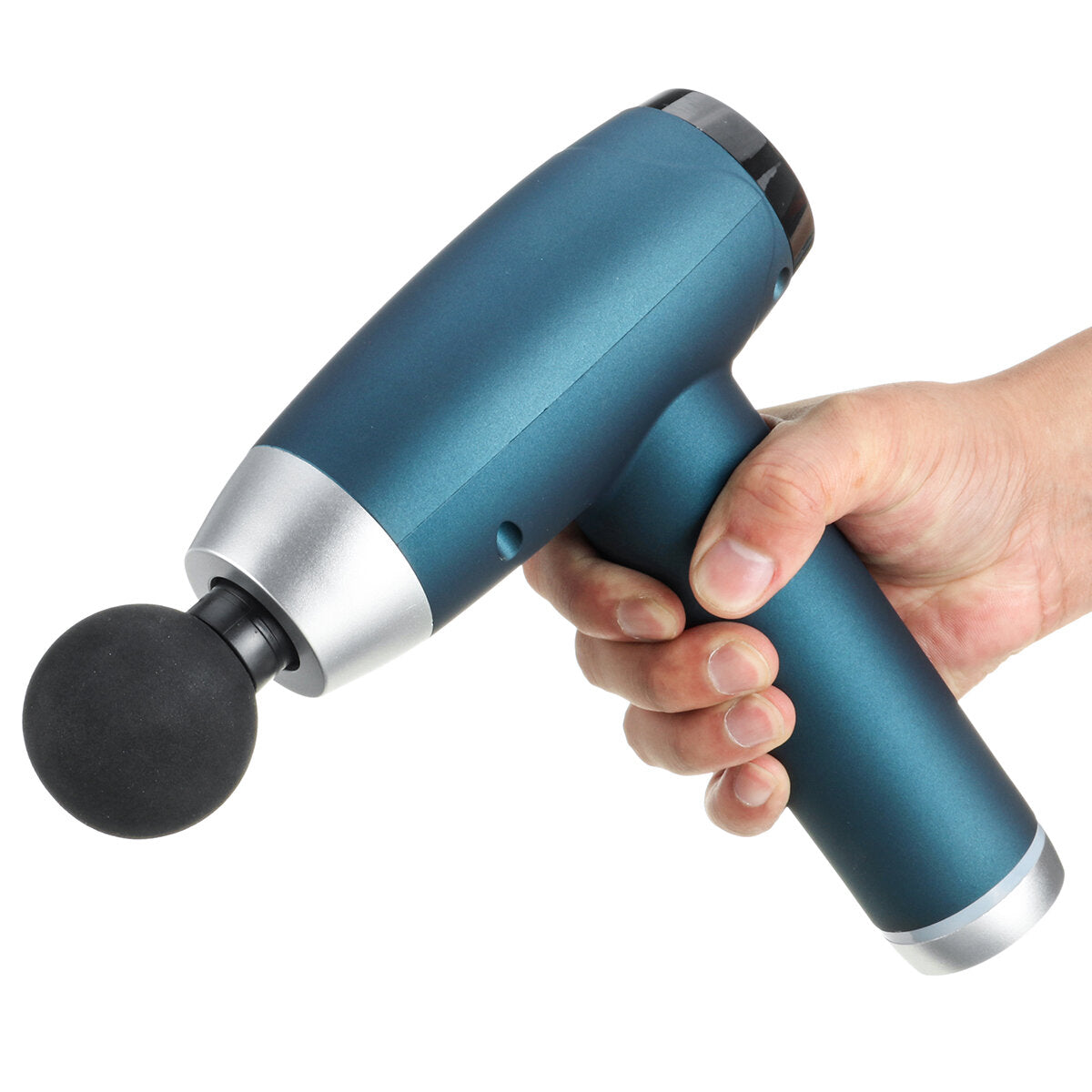 12V Matte LCD Percussion Massager, USB, 7200r/min, 20 Speed, 8 Heads, Muscle Relief & Sport Recovery