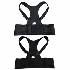 Adjustable Magnetic Posture Corrector Back Belt - Lumbar Support & Anti-Hunchback for Men & Women