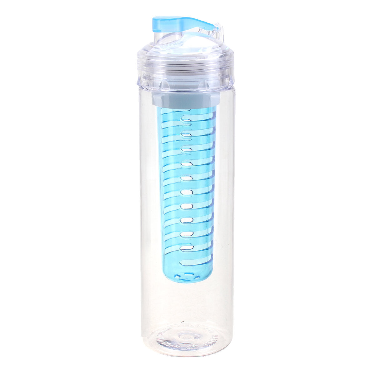 800ML Portable Clear Sport Fruit Infuser Water Bottle with Lemon Juice Filter