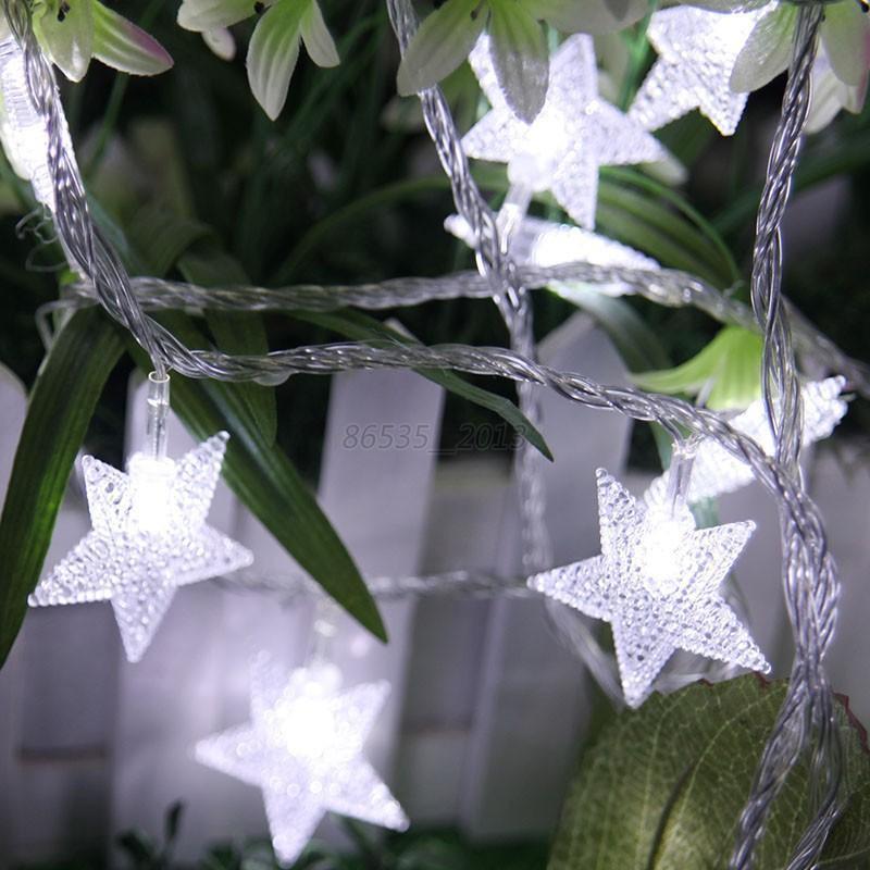 10M 100 LEDs 8 Modes Star Fairy String Lights for Indoor/Outdoor Wedding, Christmas, Party Decor