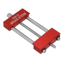 Aluminum Alloy Woodworking Scriber Ruler with Marking Gauge and Rule Stop