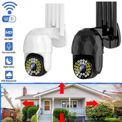 28LED 5X Zoom HD 3MP IP Security Camera Outdoor PTZ Night Vision WiFi IP66 Waterproof Two-Way Audio Motion Detection