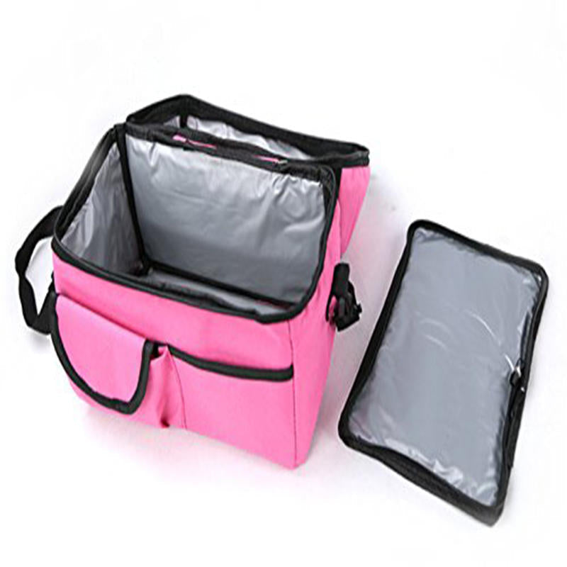 8L Multi-Function Double-Layer Insulated Waterproof Storage Tote Box with Heat and Cold Preservation