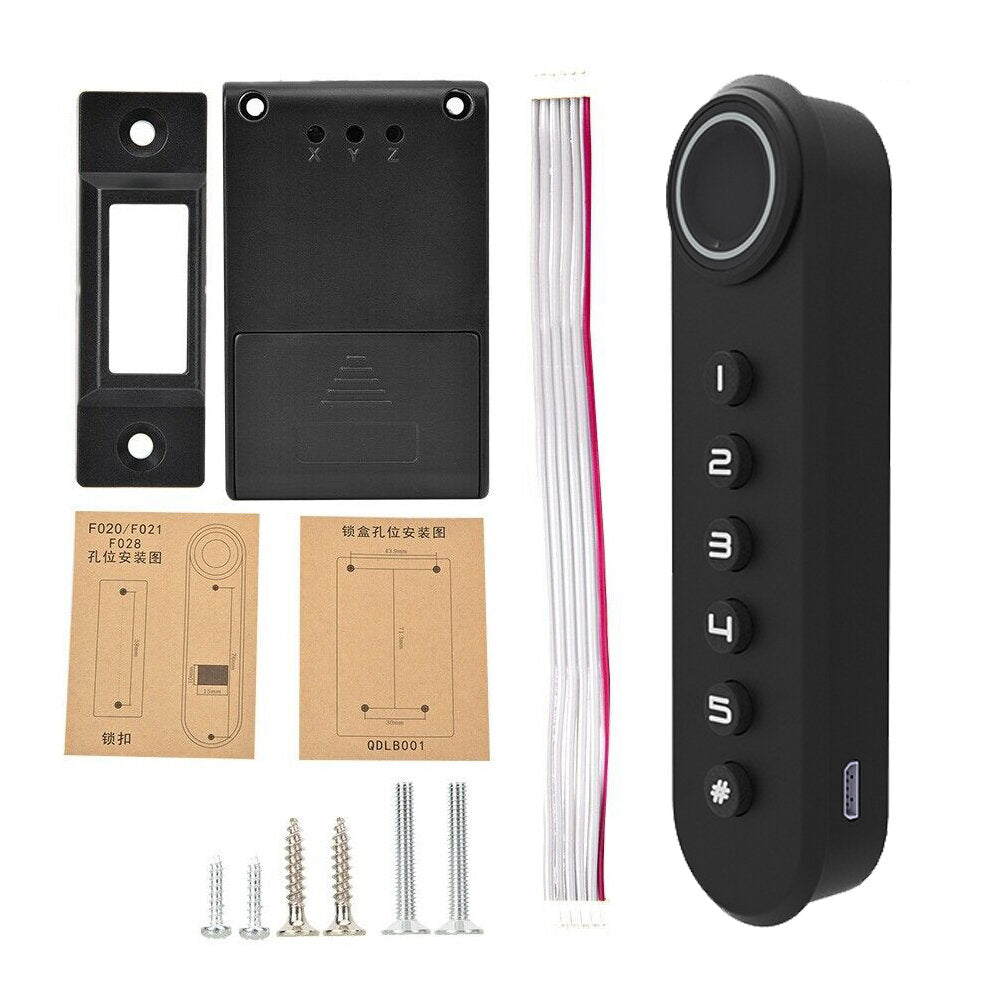 Smart Electronic Fingerprint Password Lock for Drawer Cabinet - Secure Your Privacy and Property