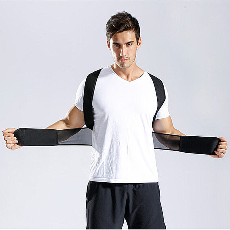 Adjustable Humpback Posture Corrector - Back Belt Support for Pain Relief and Shoulder Alignment