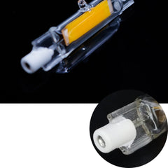 Dimmable 78MM 5W R7S LED COB Light Bulb, AC220-240V Glass Tube for Floodlight Halogen Replacement