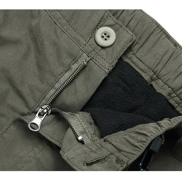 Men's Winter Tactical Cargo Pants - Thick, Warm, Outdoor Sports Trousers