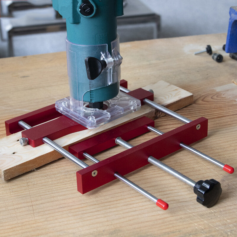 Precision Mortising Jig Versatile Loose Tenon Joinery with your Router Locator High Precision Efficient Drilling Robust Material